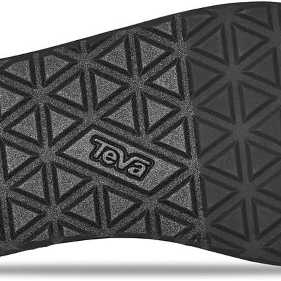 Women's Textile Platform Sandals Size 8 Casual Rubber Outsole Black - Picture 7 of 7